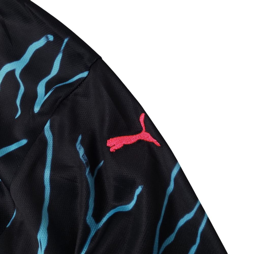Puma Men's Manchester City Jersey Daniel #99 Medium Long Sleeve Ultraweave Blue - Picture 8 of 16